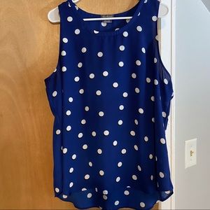 Blue Van Heusen Blouse